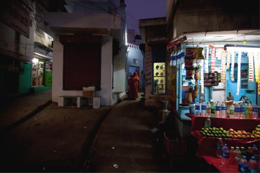 in den Straßen Udaipurs
